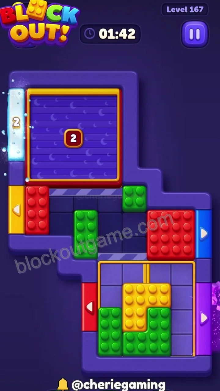 Block Out Level 167 step 7