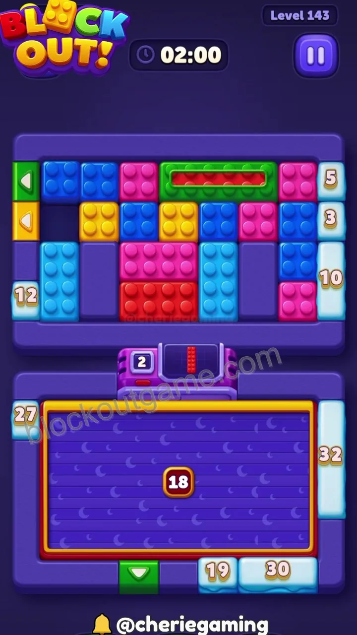 Block Out Level 143 step 3