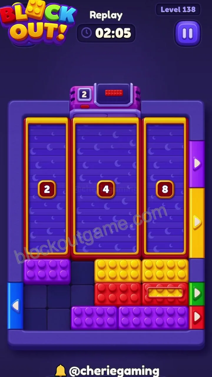 Block Out Level 138 step 7