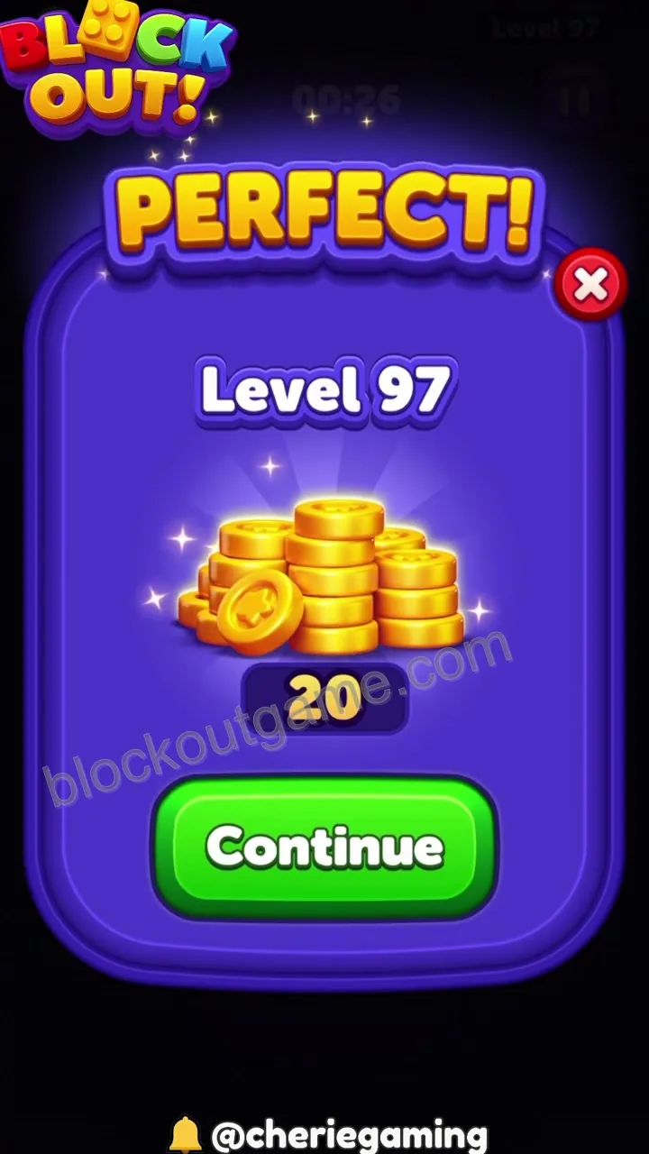 Block Out Level 97 step 6