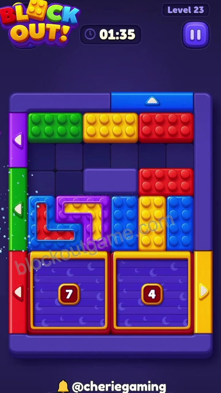 Block Out Level 23 step 4