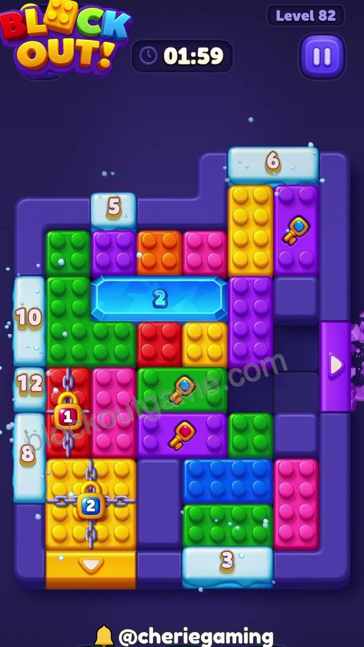 Block Out Level 82 step 2