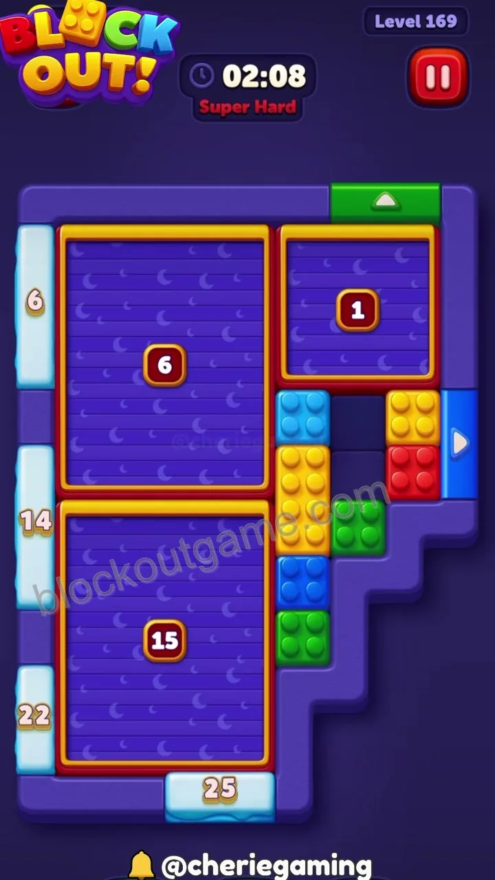Block Out Level 169 step 3