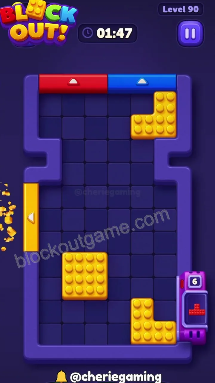 Block Out Level 90 step 7