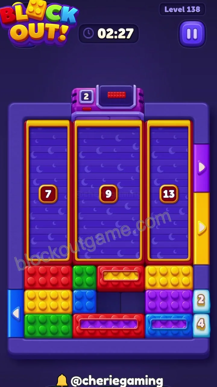 Block Out Level 138 step 2