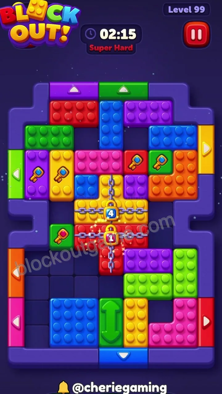 Block Out Level 99 step 3