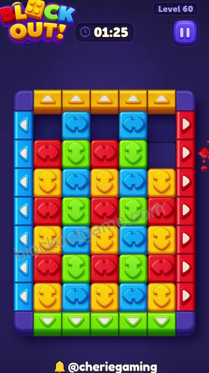 Block Out Level 60 step 4