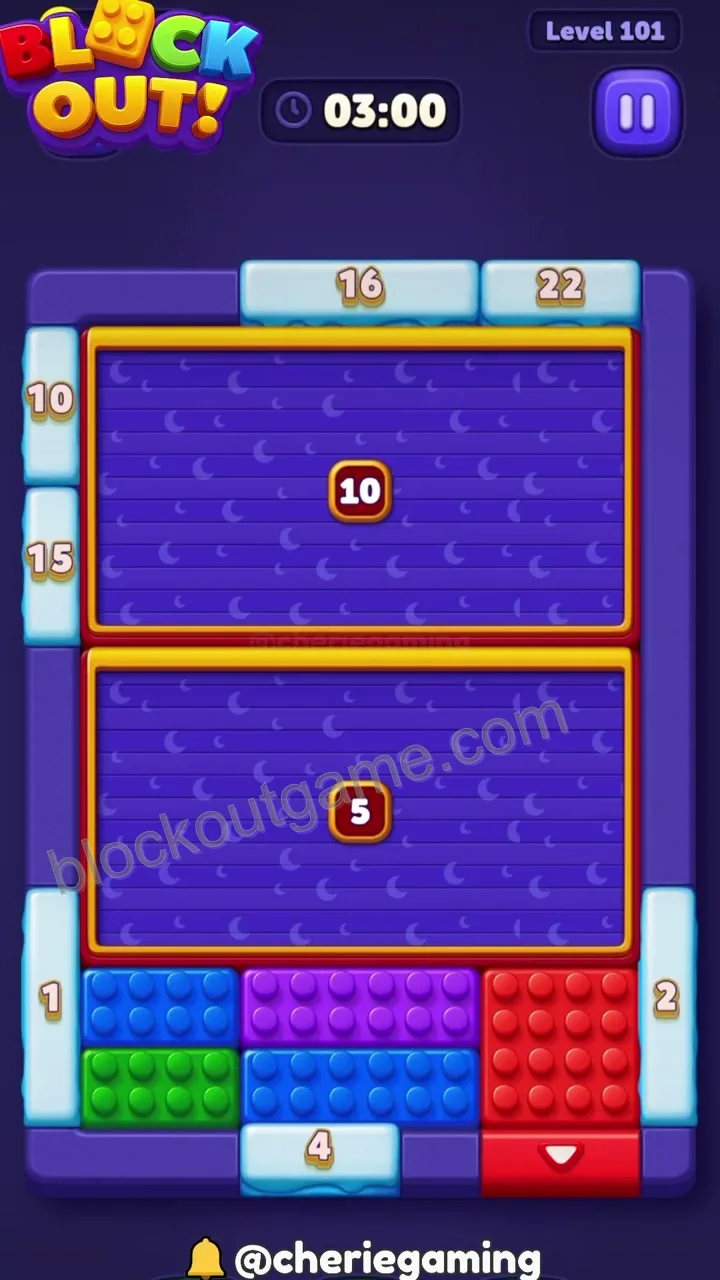 Block Out Level 101 walkthrough preview