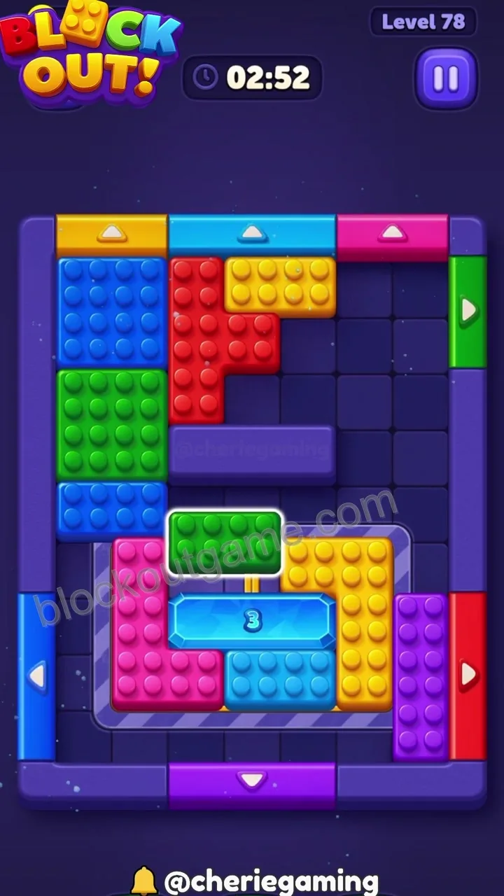Block Out Level 78 step 3