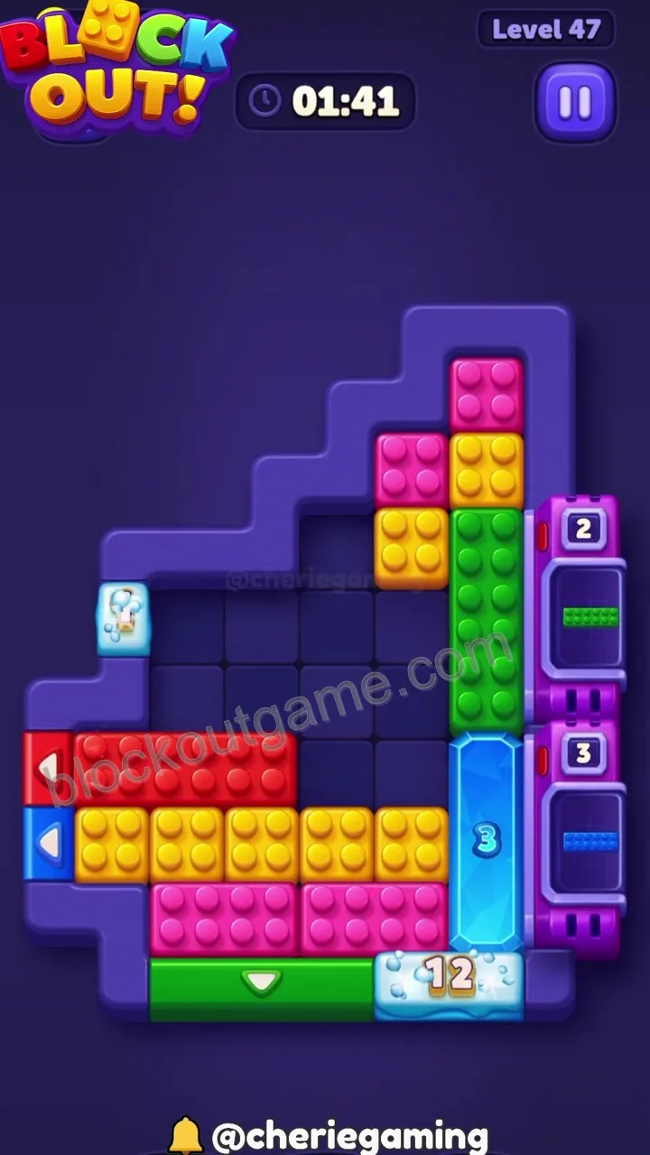 Block Out Level 47 step 6