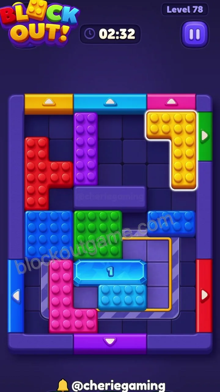 Block Out Level 78 step 5