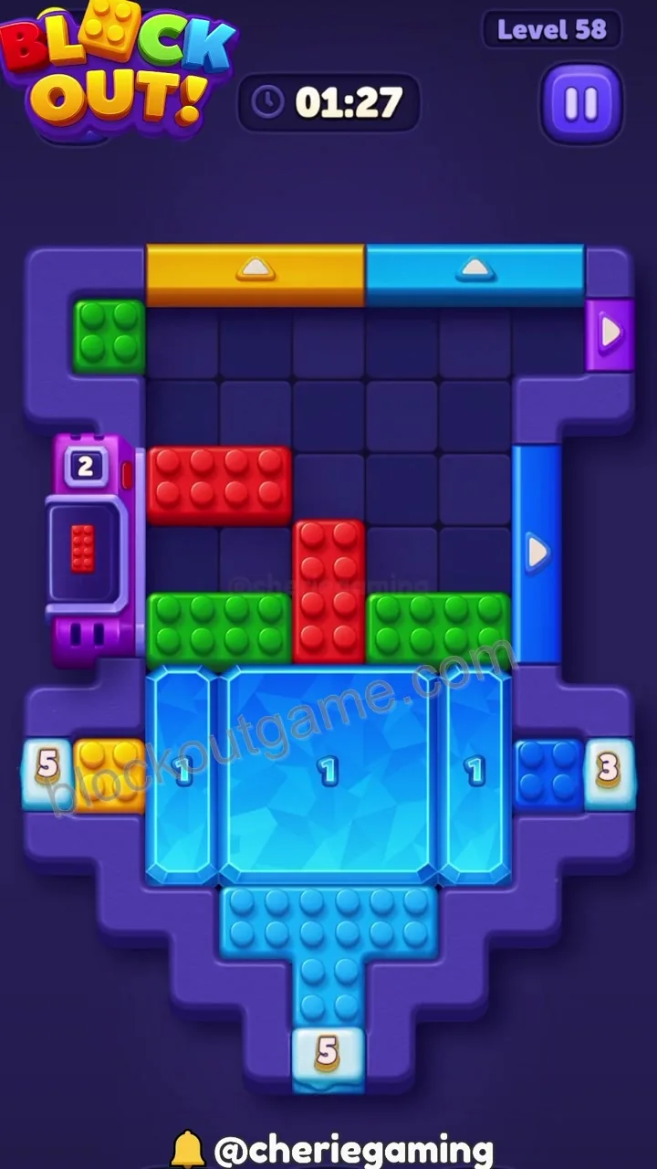 Block Out Level 58 step 7