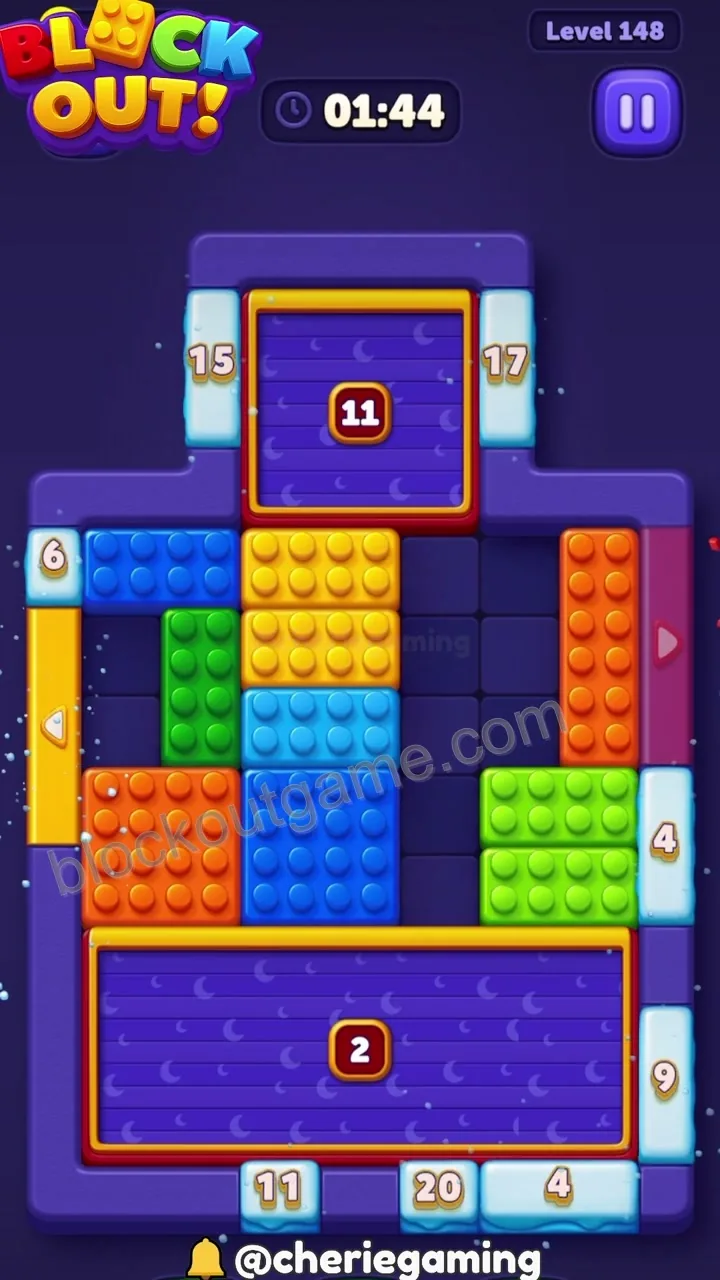 Block Out Level 148 step 5