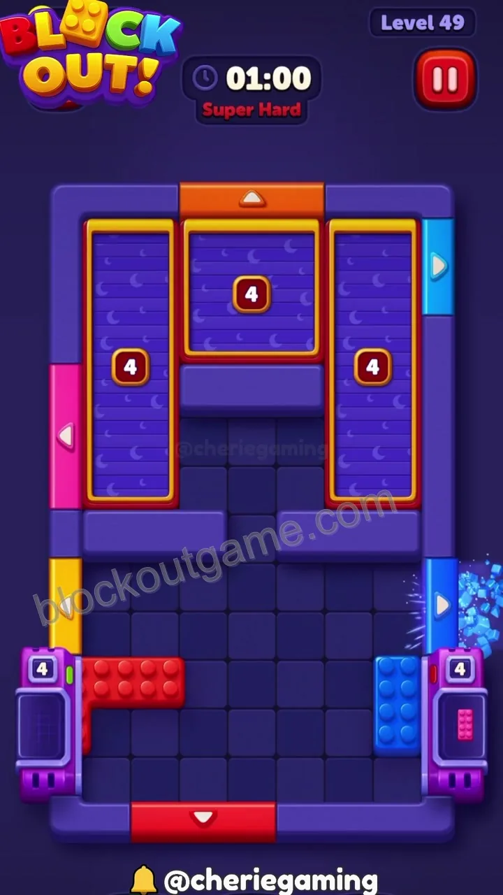 Block Out Level 49 step 6