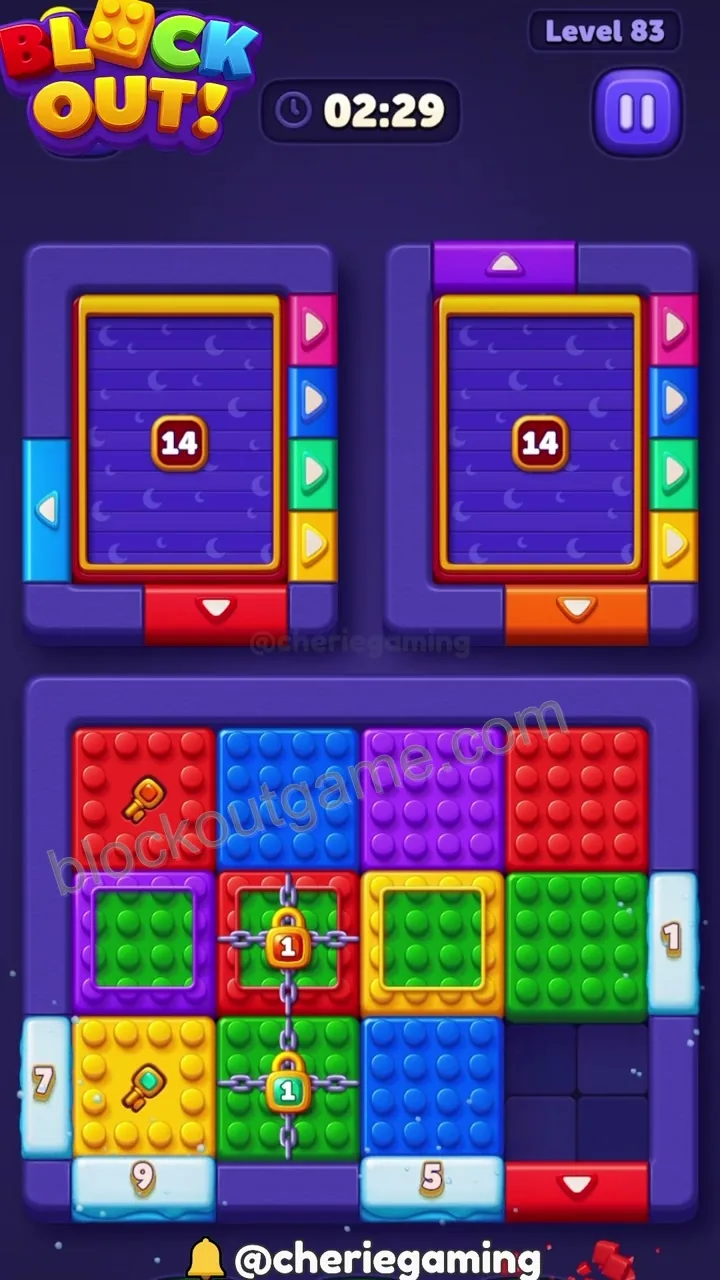 Block Out Level 83 step 2
