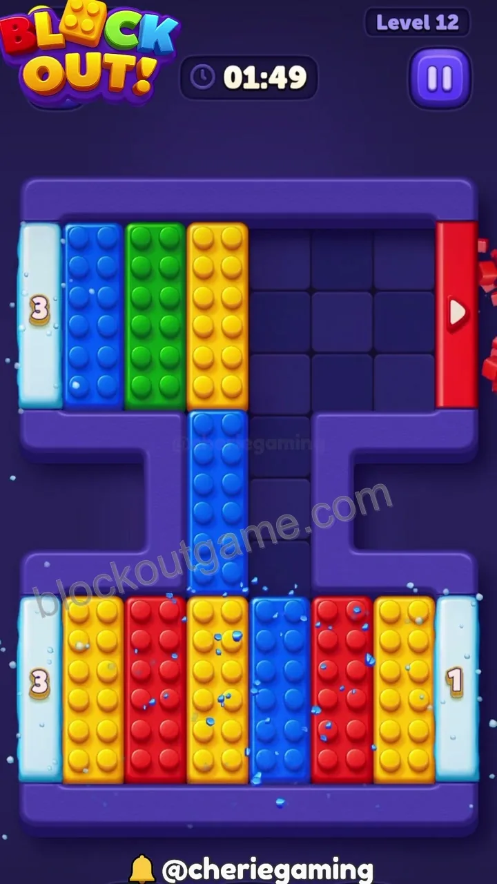 Block Out Level 12 step 6