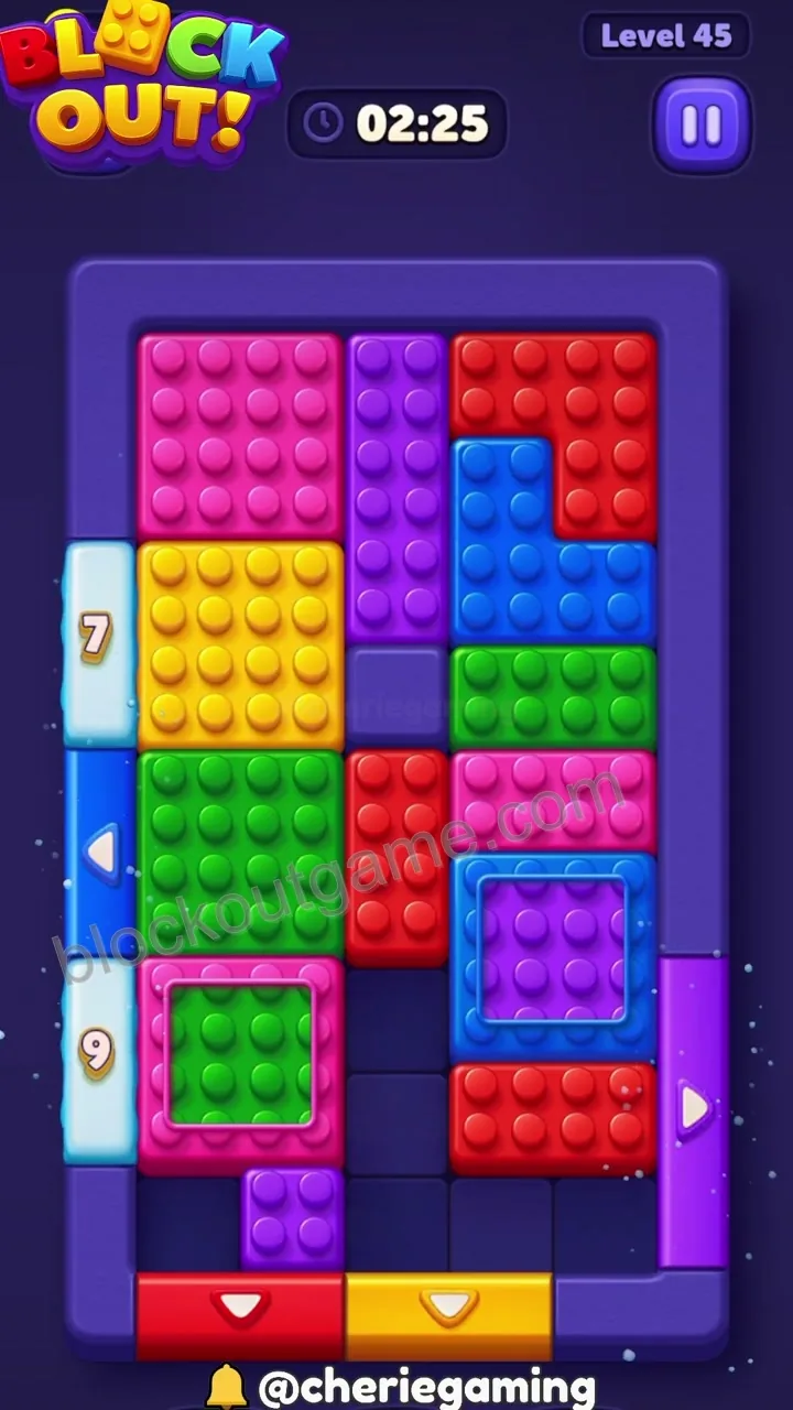 Block Out Level 45 step 2