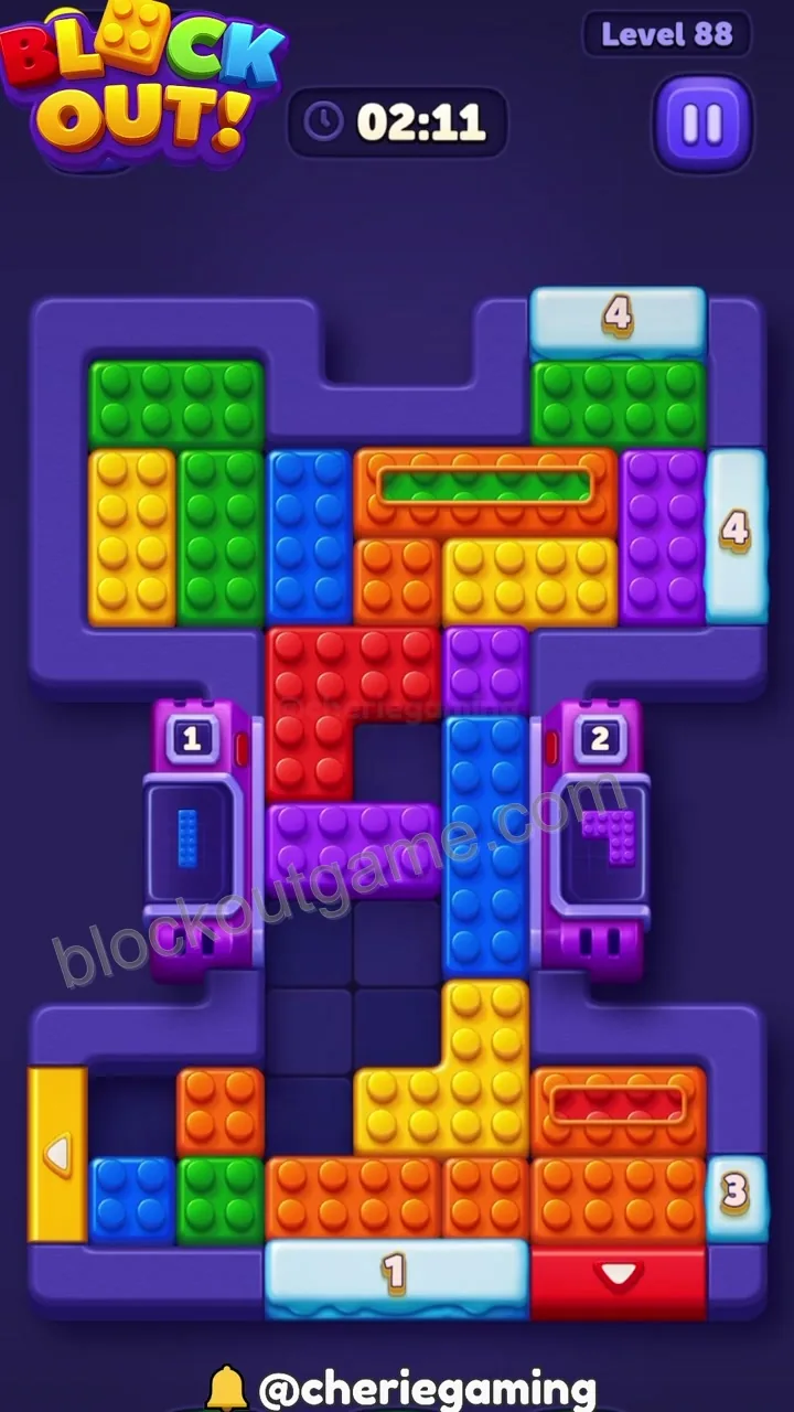 Block Out Level 88 step 6