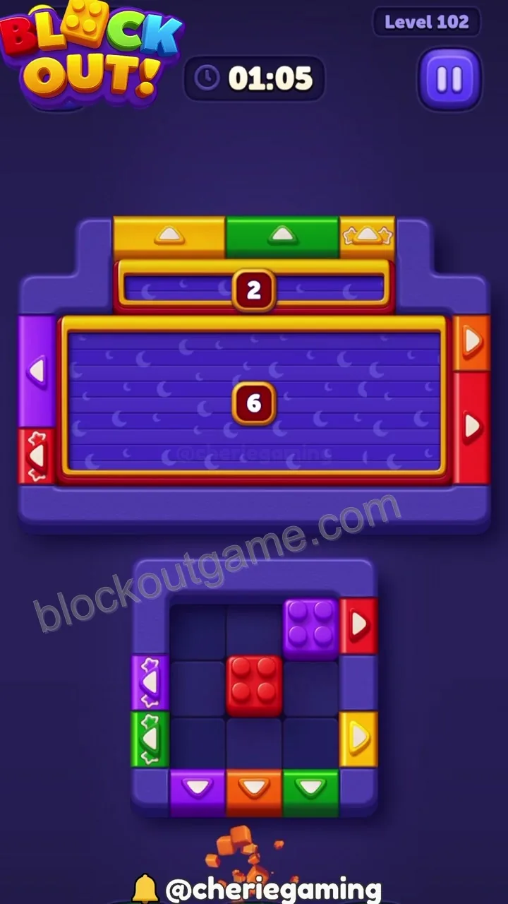 Block Out Level 102 step 5