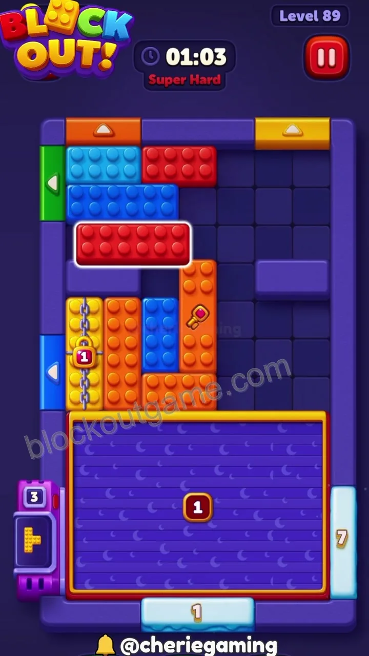 Block Out Level 89 step 6
