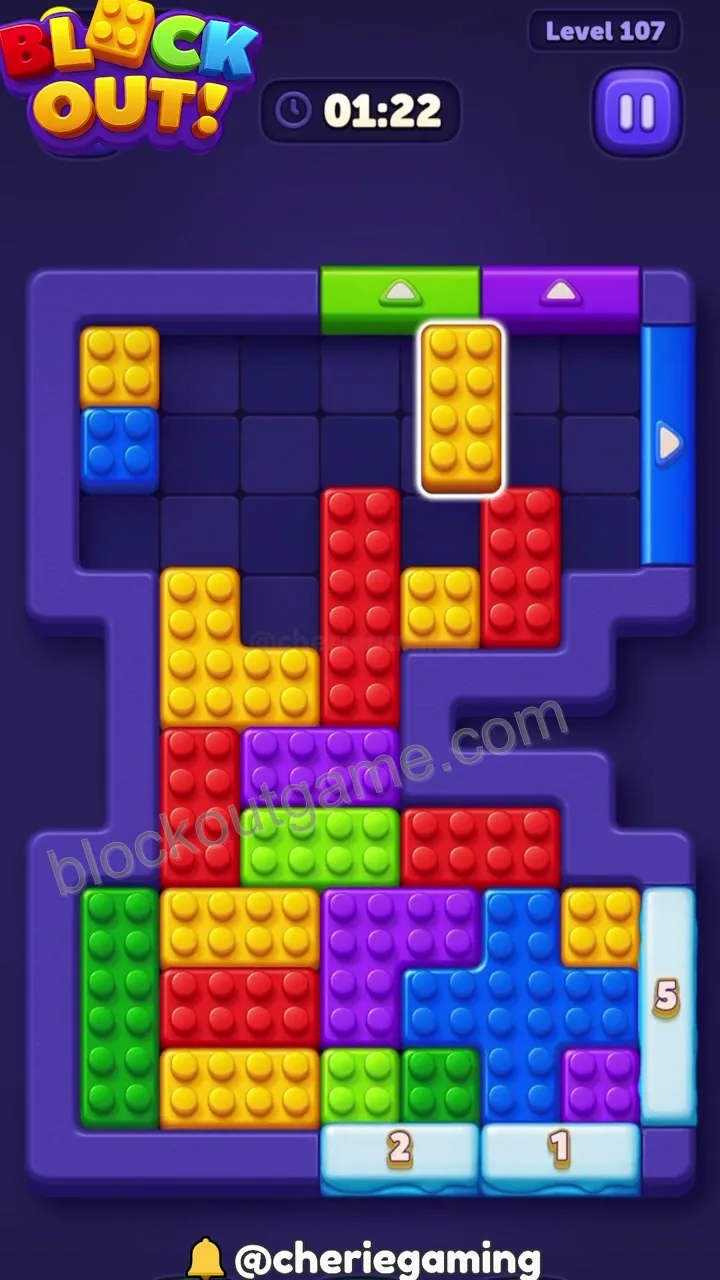 Block Out Level 107 step 7