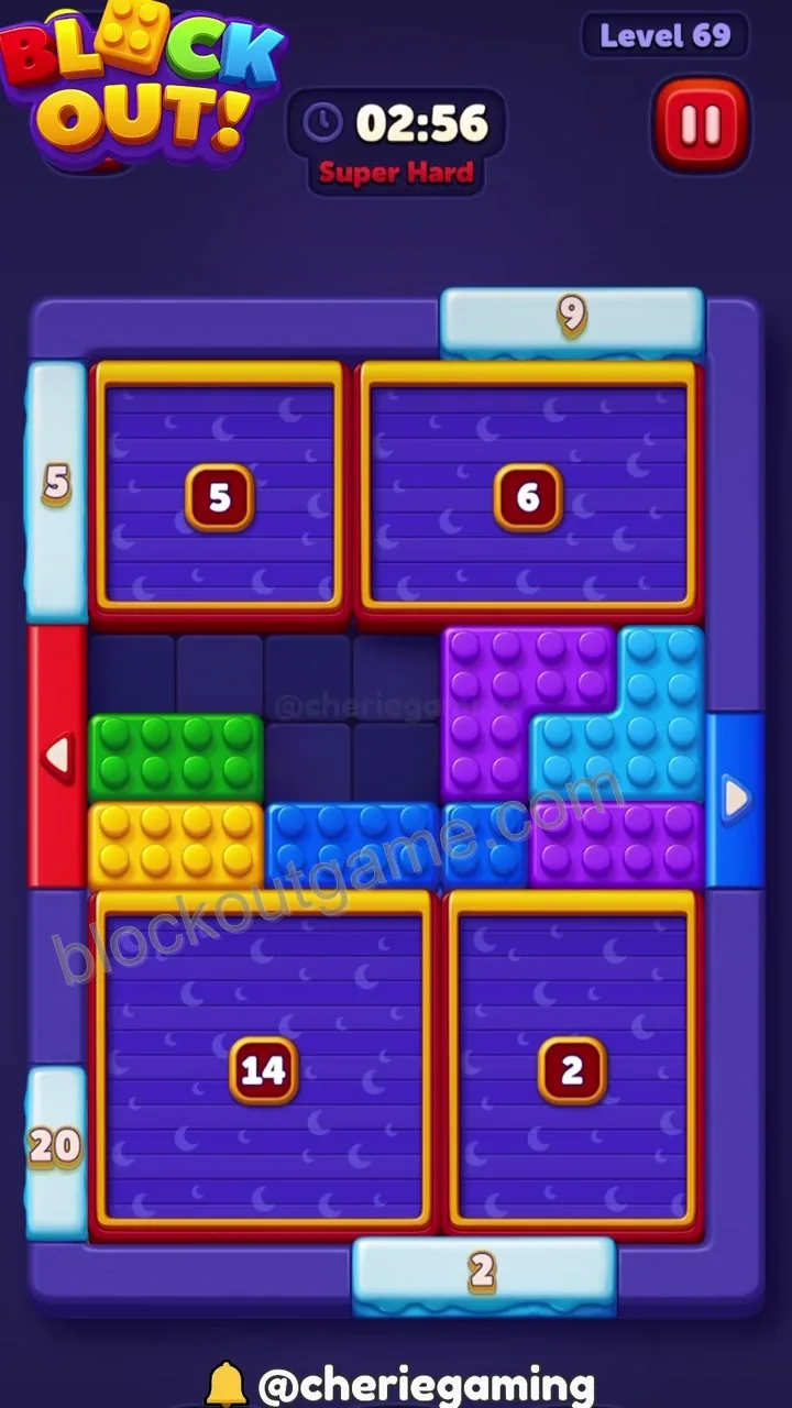 Block Out Level 69 step 5