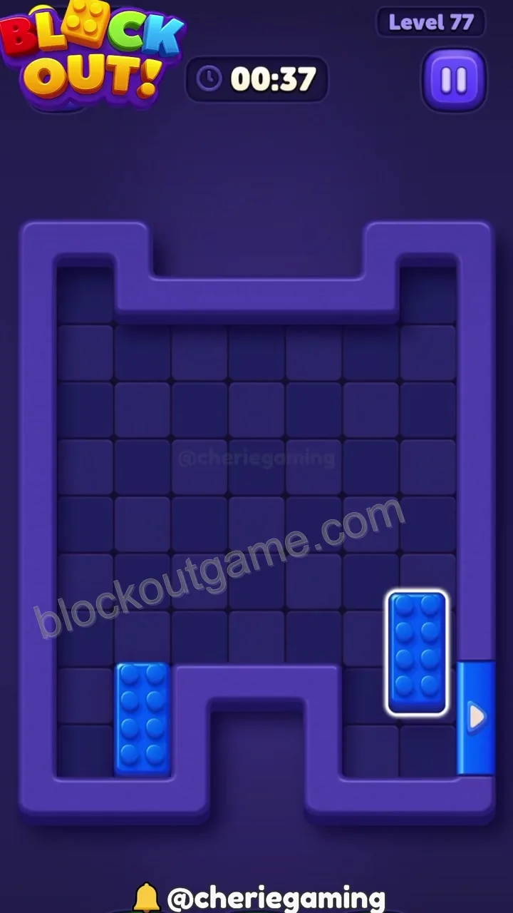 Block Out Level 77 step 6