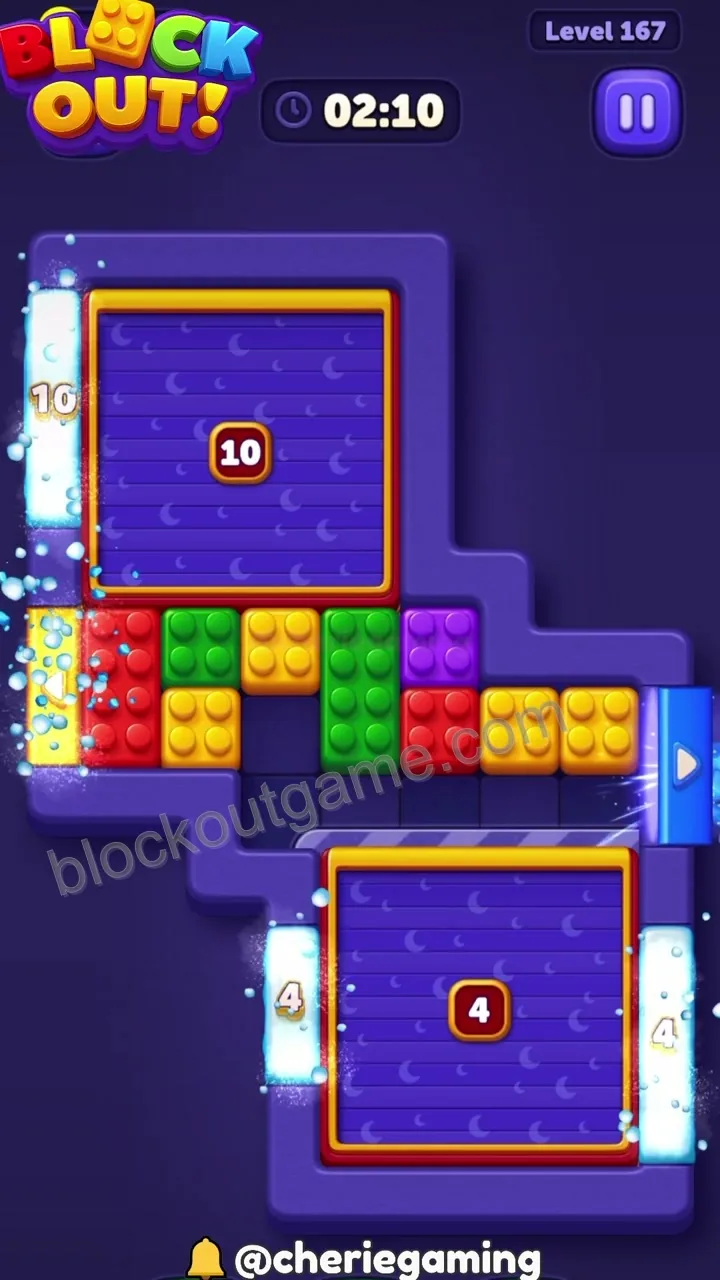 Block Out Level 167 step 4