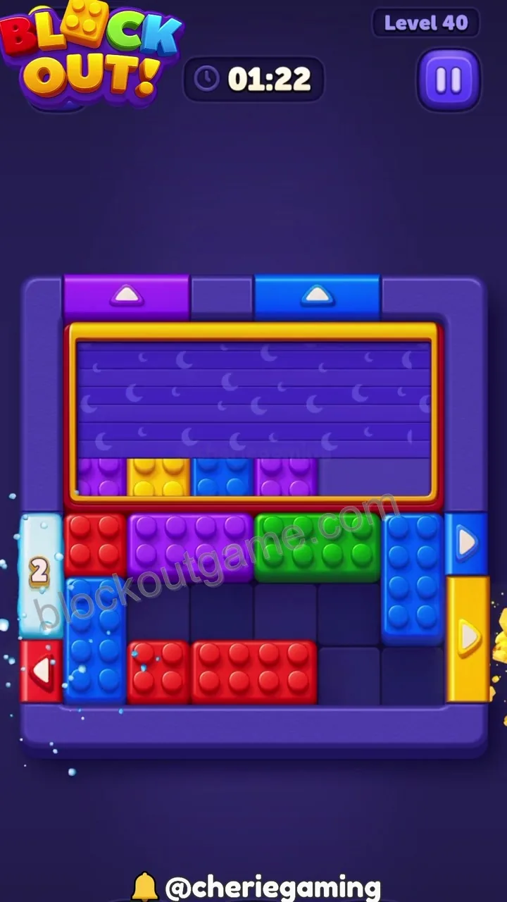 Block Out Level 40 step 4