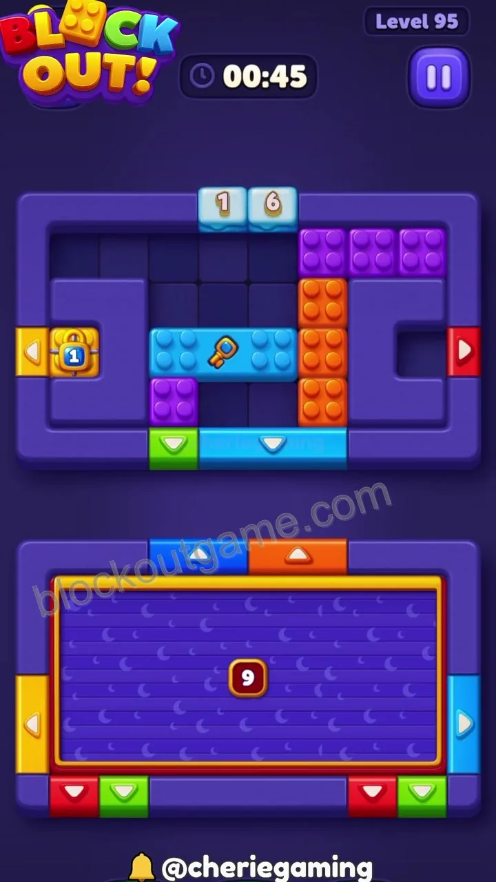 Block Out Level 95 step 6