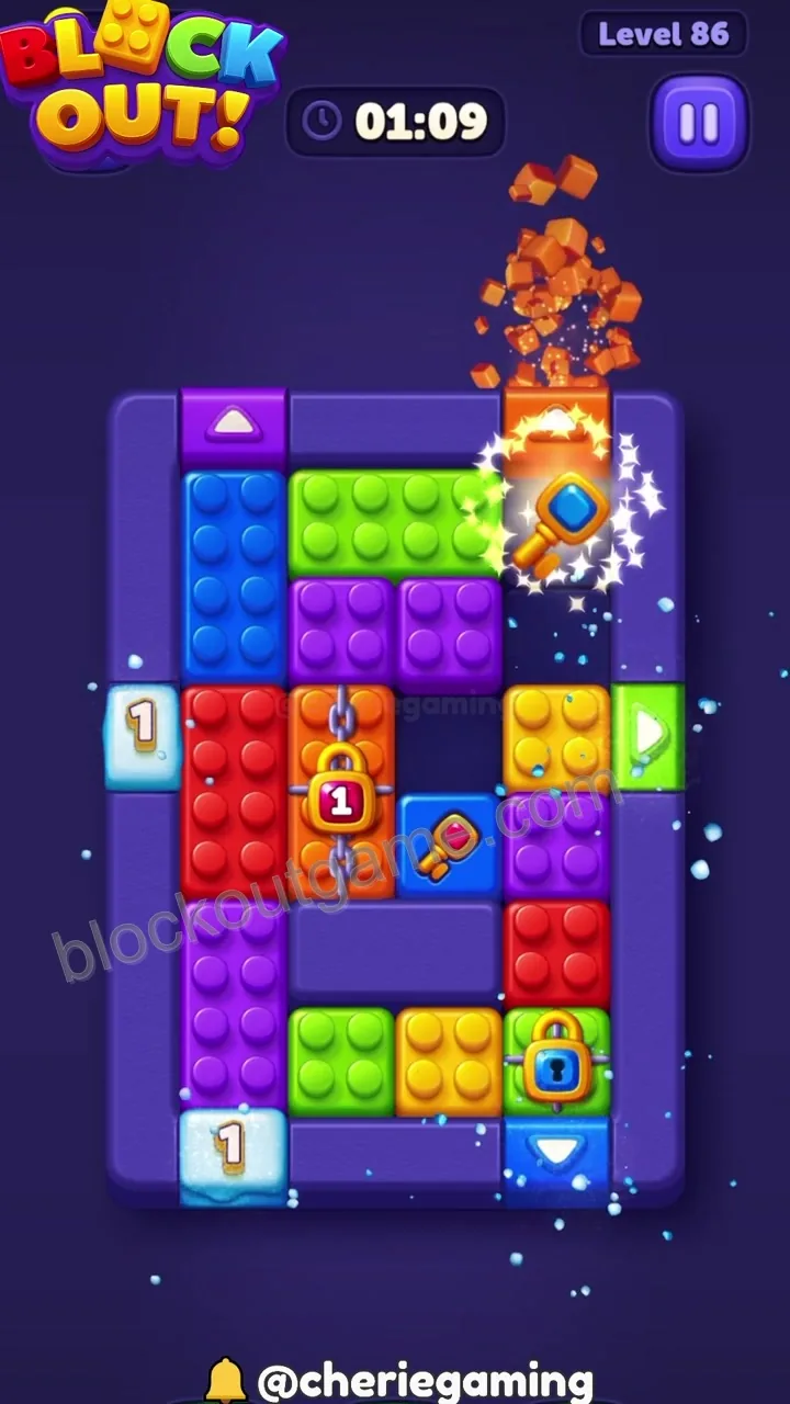 Block Out Level 86 step 4