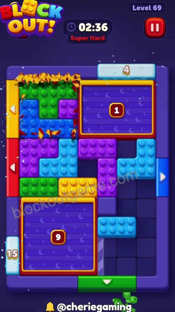 Block Out Level 69 step 7