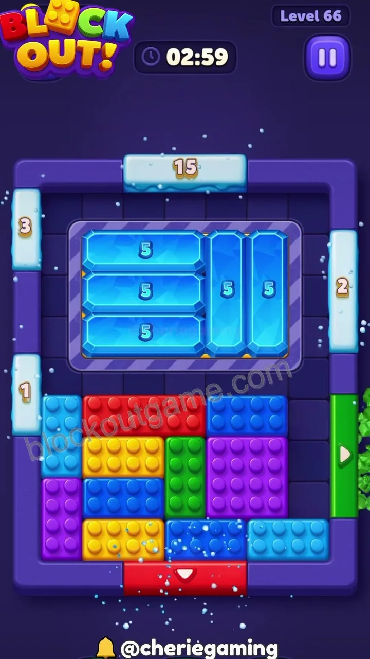 Block Out Level 66 step 2