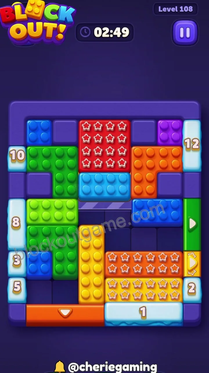 Block Out Level 108 step 4