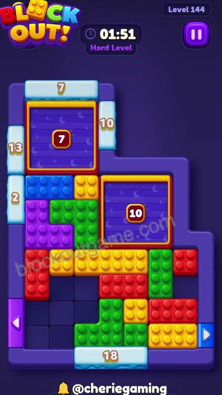 Block Out Level 144 step 5