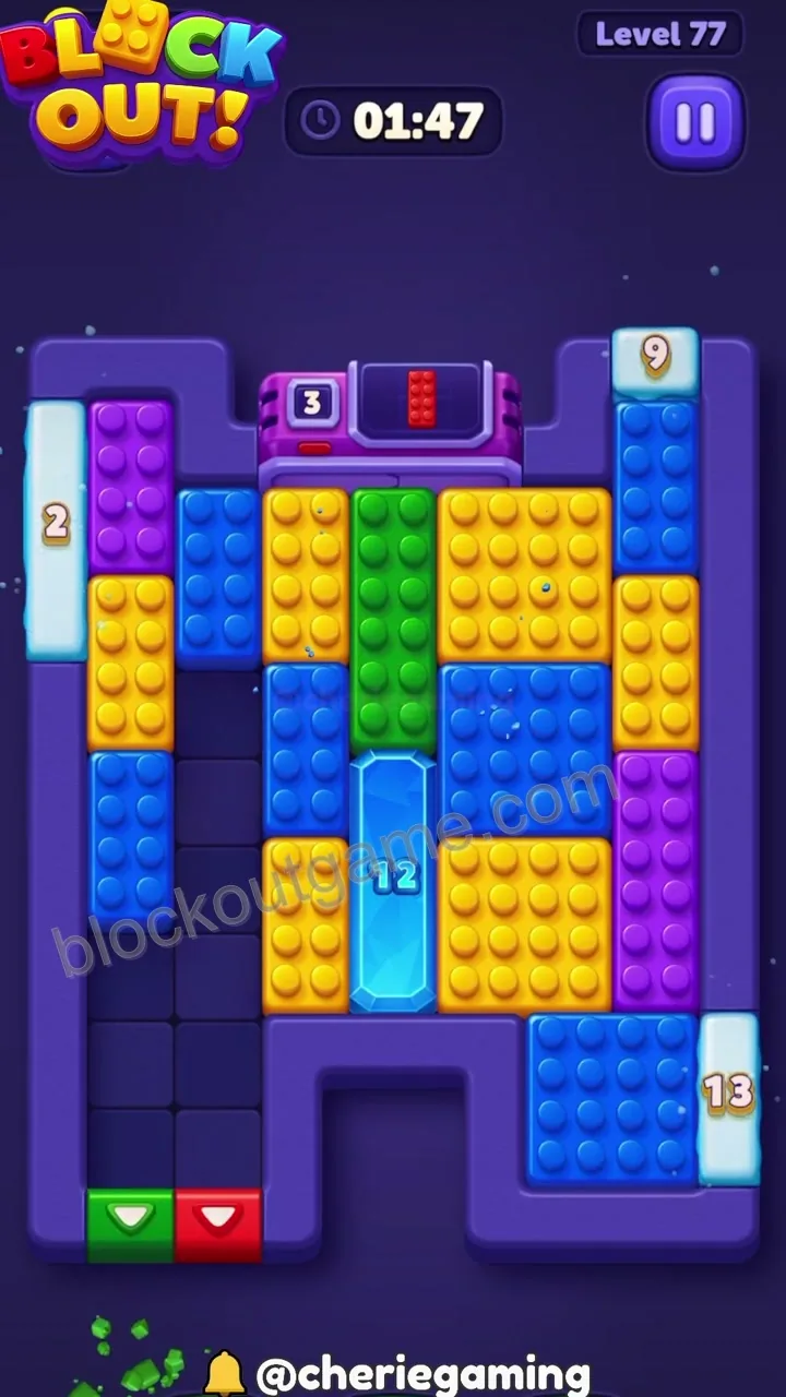 Block Out Level 77 step 5