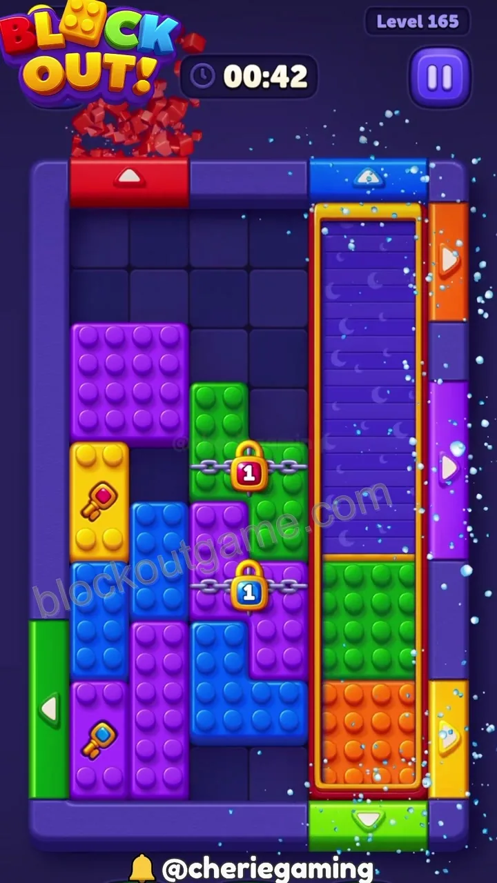 Block Out Level 165 step 5