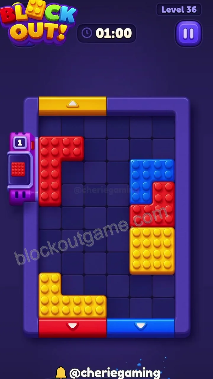 Block Out Level 36 step 7