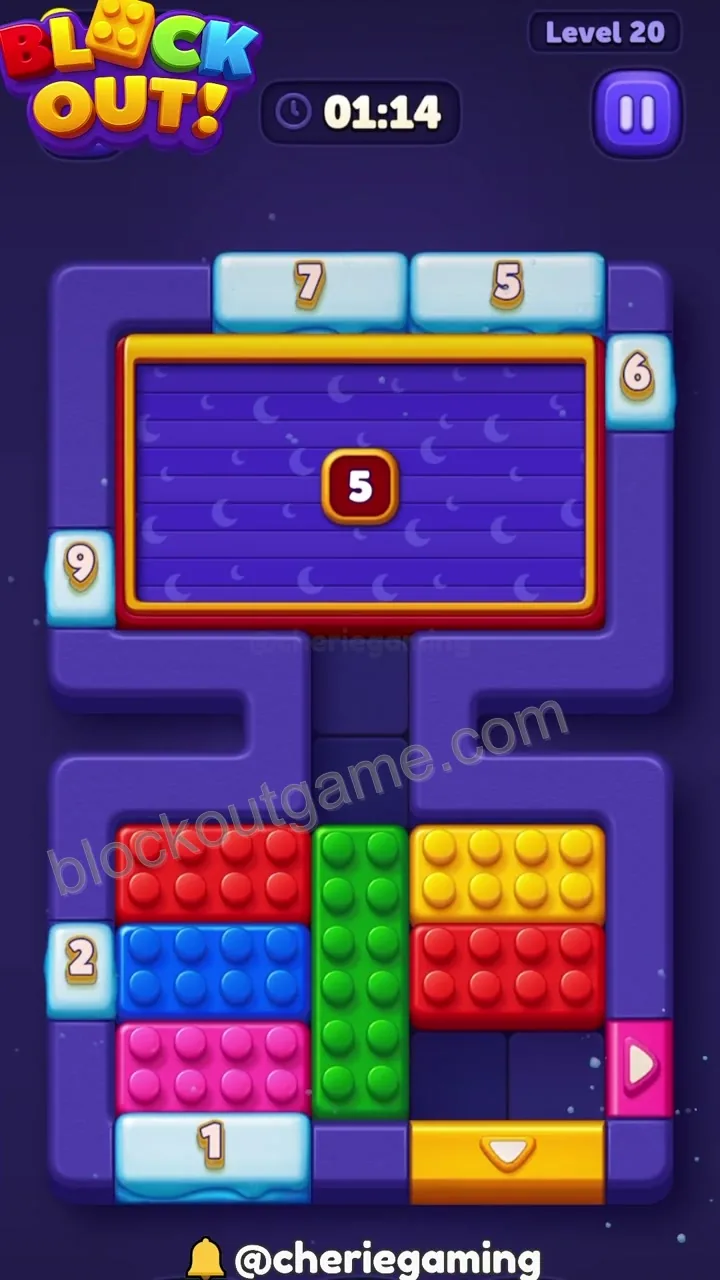 Block Out Level 20 step 2