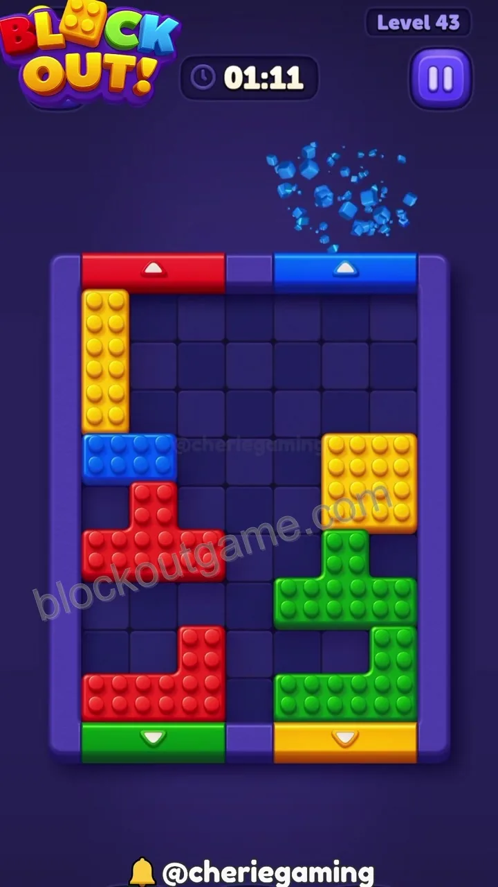Block Out Level 43 step 6