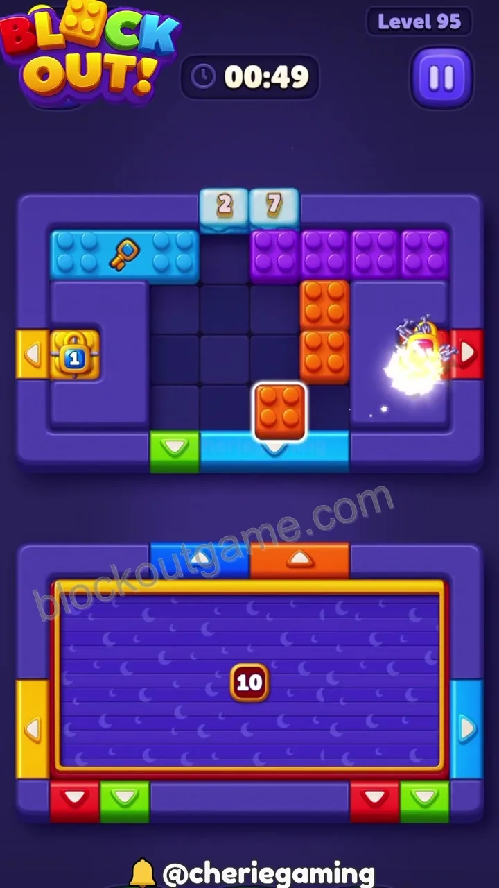 Block Out Level 95 step 5