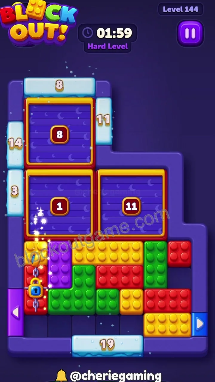 Block Out Level 144 step 4
