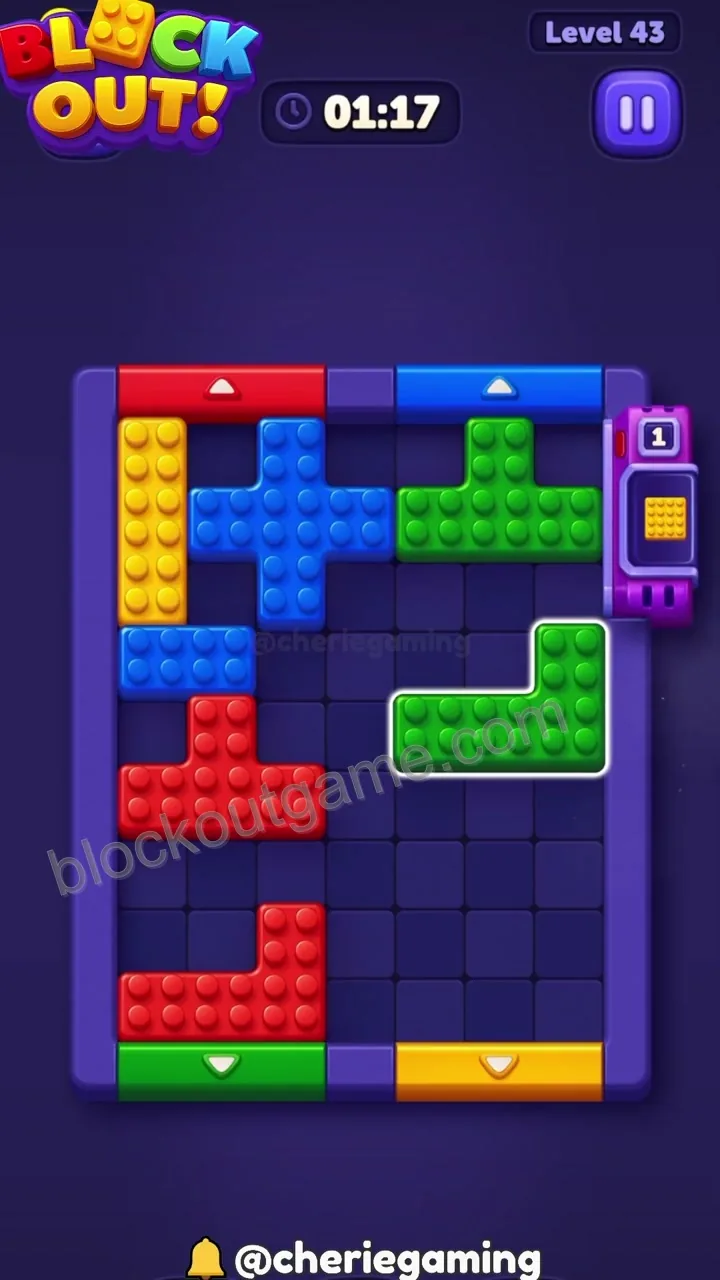 Block Out Level 43 step 5