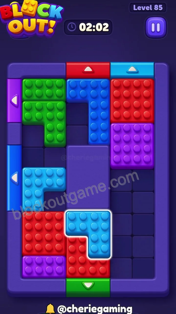 Block Out Level 85 step 7