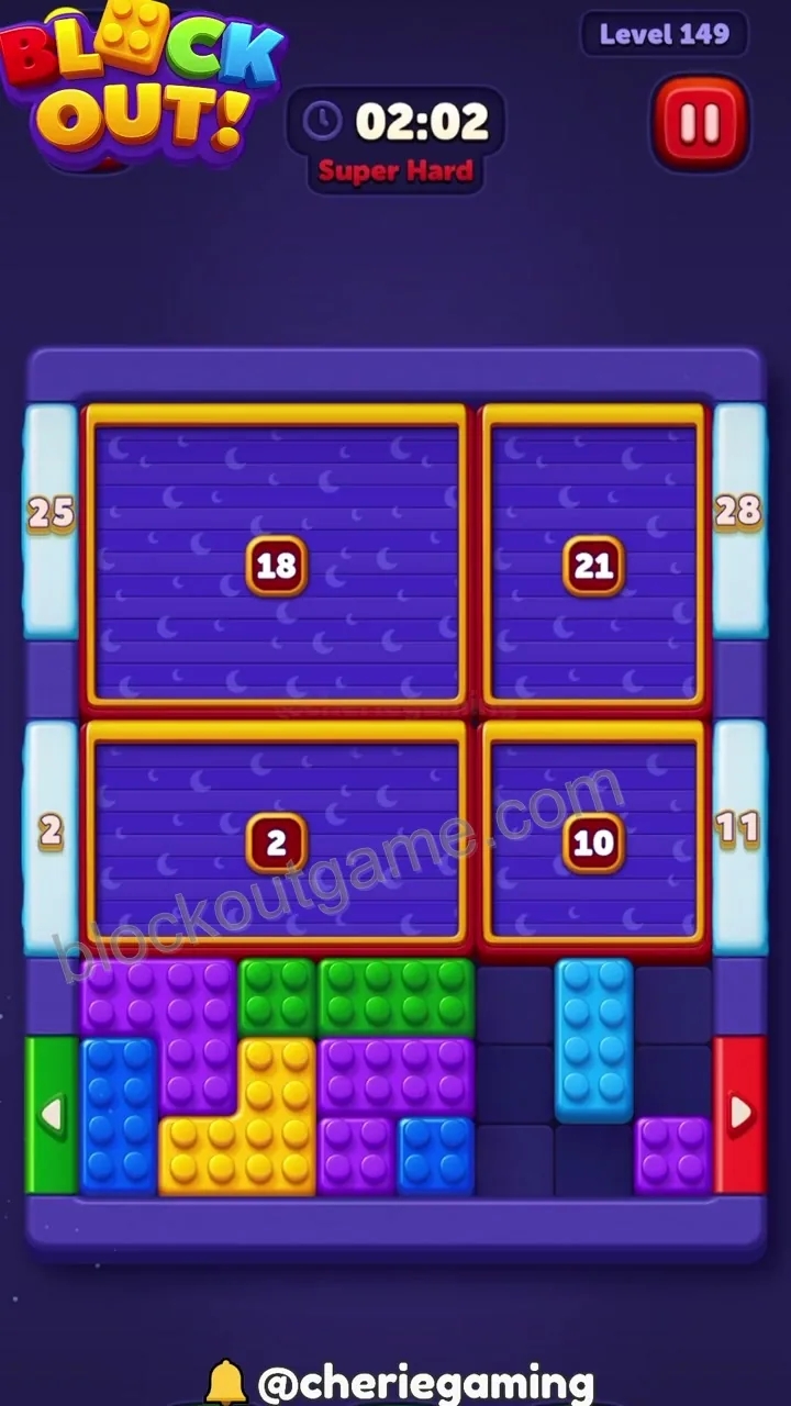 Block Out Level 149 step 5