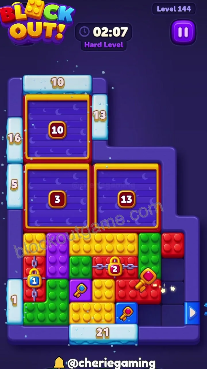 Block Out Level 144 step 3