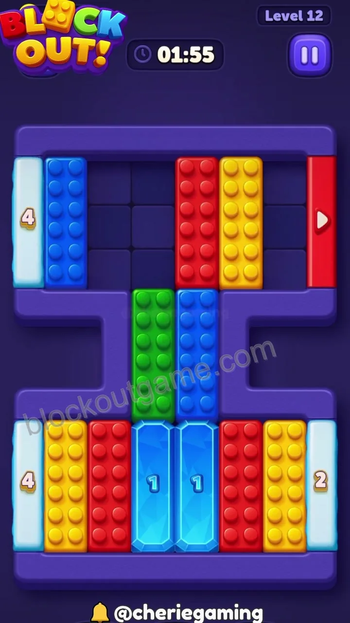Block Out Level 12 step 4
