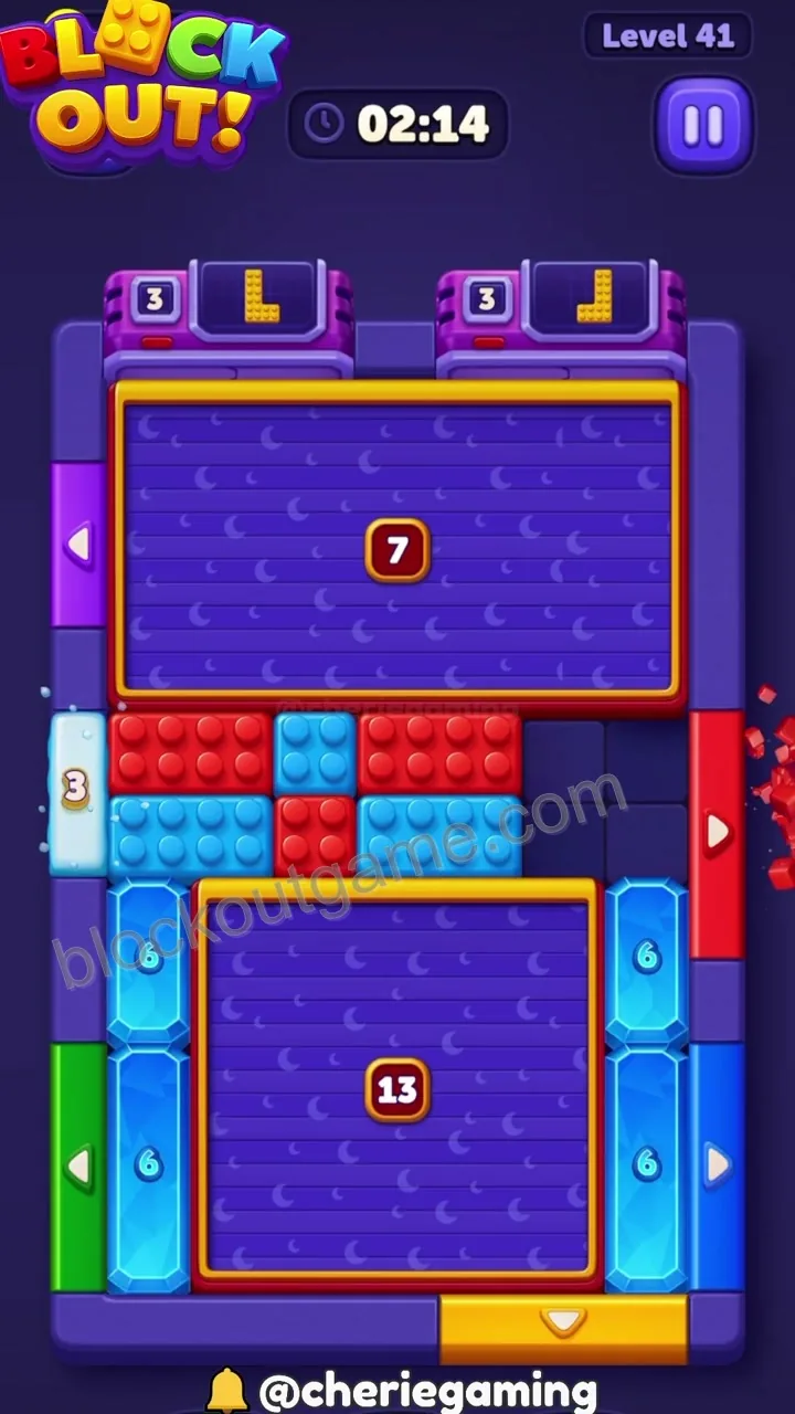 Block Out Level 41 step 2
