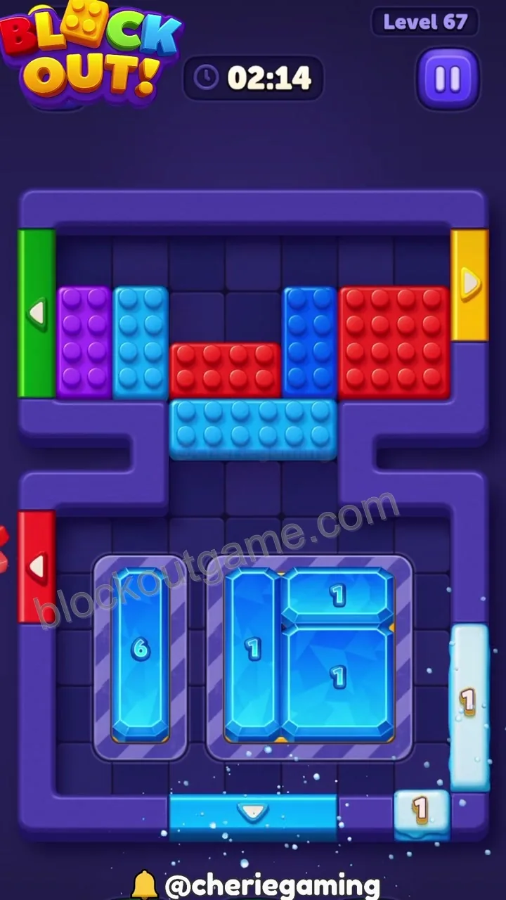 Block Out Level 67 step 4
