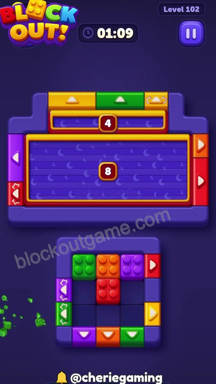Block Out Level 102 step 4